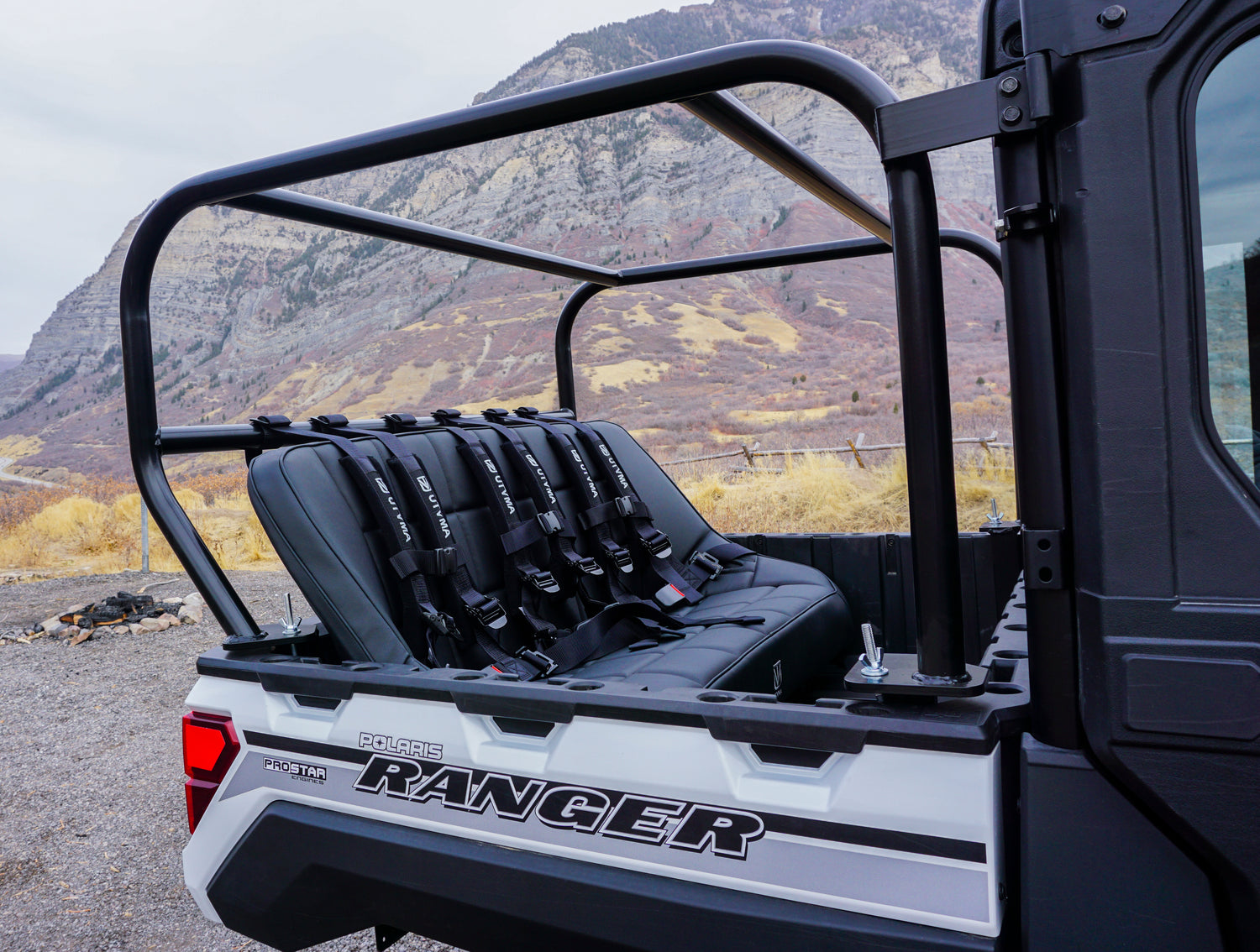 Ranger 1000 Rear Seat and Roll Cage Kit (2018-2024)