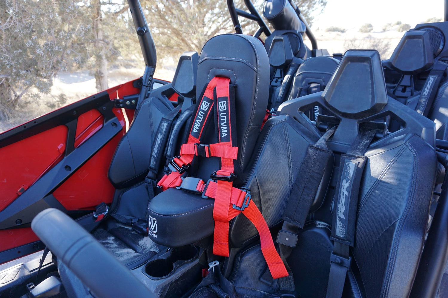 RZR 4 Turbo R Front Bump Seat (2020-2024)