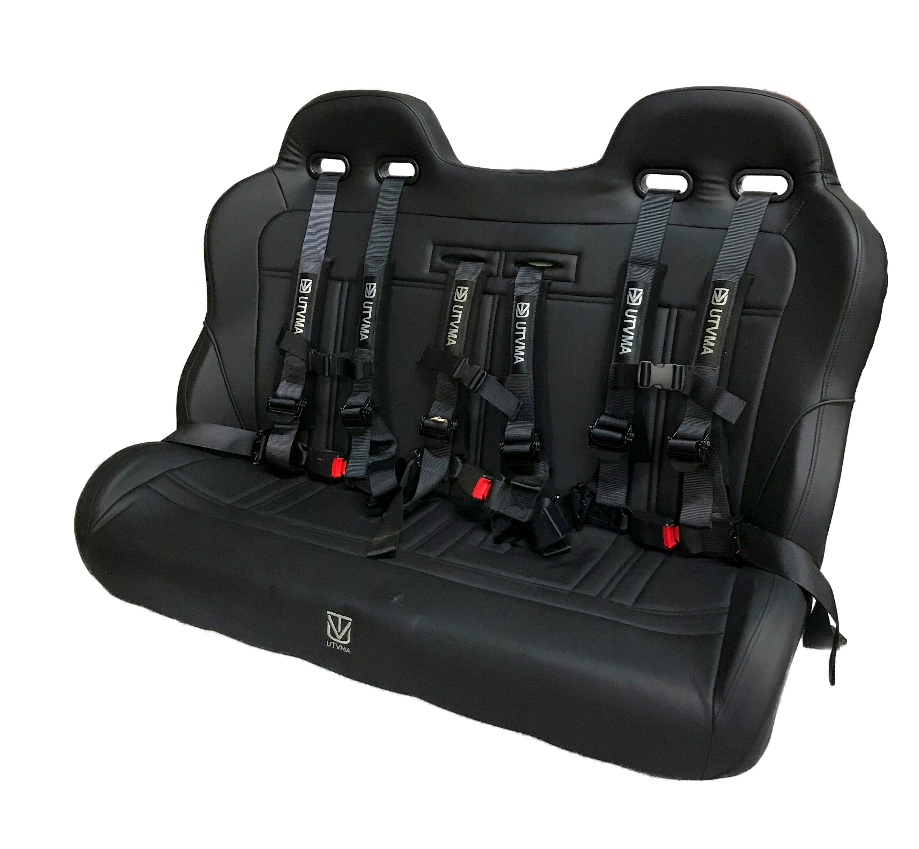 Yamaha Wolverine X4 Rear Bench Seat (2018+) W Harnesses – UTV